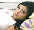 Adriana Bahmunteanu in pat