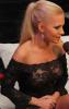 Andreea Antonescu cu o bluza transaparenta