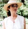 Angela Similea cu palarie