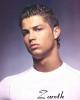 Cristiano Ronaldo in alb