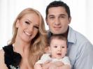 Diana Munteanu cu familia
