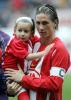Fernando Torres impreuna cu copilul
