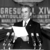 Nicolae Ceausescu isi sustine discursul