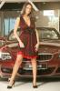Nicoleta Luciu in rochie