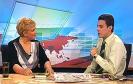 Teo Trandafir alaturi de Mircea Badea